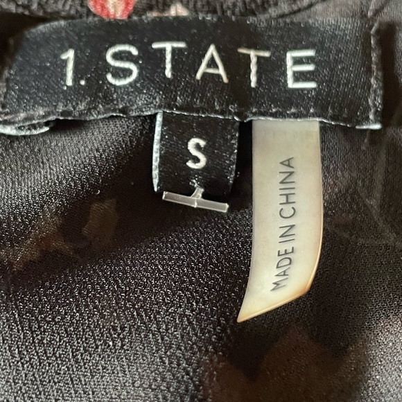 1.State  floral maxi dress - Picture 5 of 7